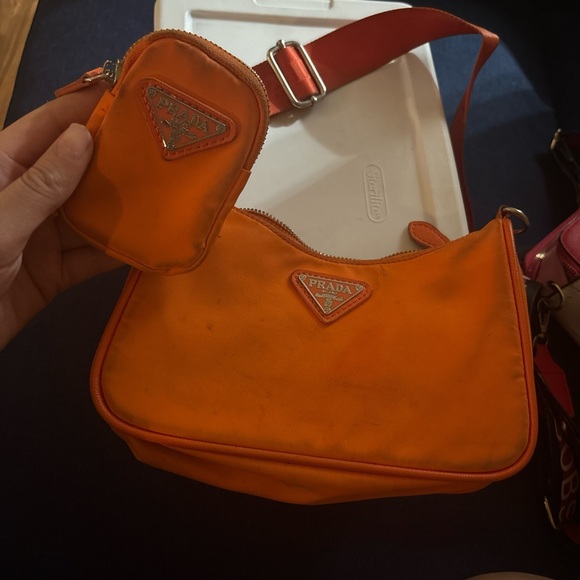 Prada Orange Women's Bag Set - Picture 1 of 1